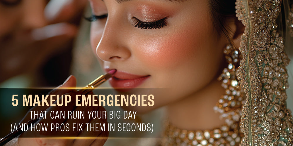 BRIDES, READ THIS! 5 Makeup Emergencies That Can Ruin Your Big Day (And How Pros Fix Them in Seconds)