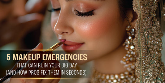 BRIDES, READ THIS! 5 Makeup Emergencies That Can Ruin Your Big Day (And How Pros Fix Them in Seconds)